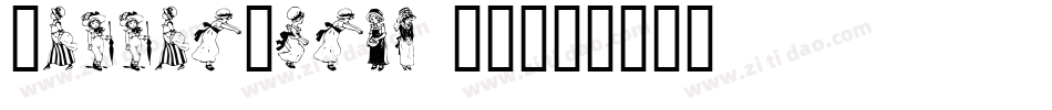LetterGirls DF字体转换
